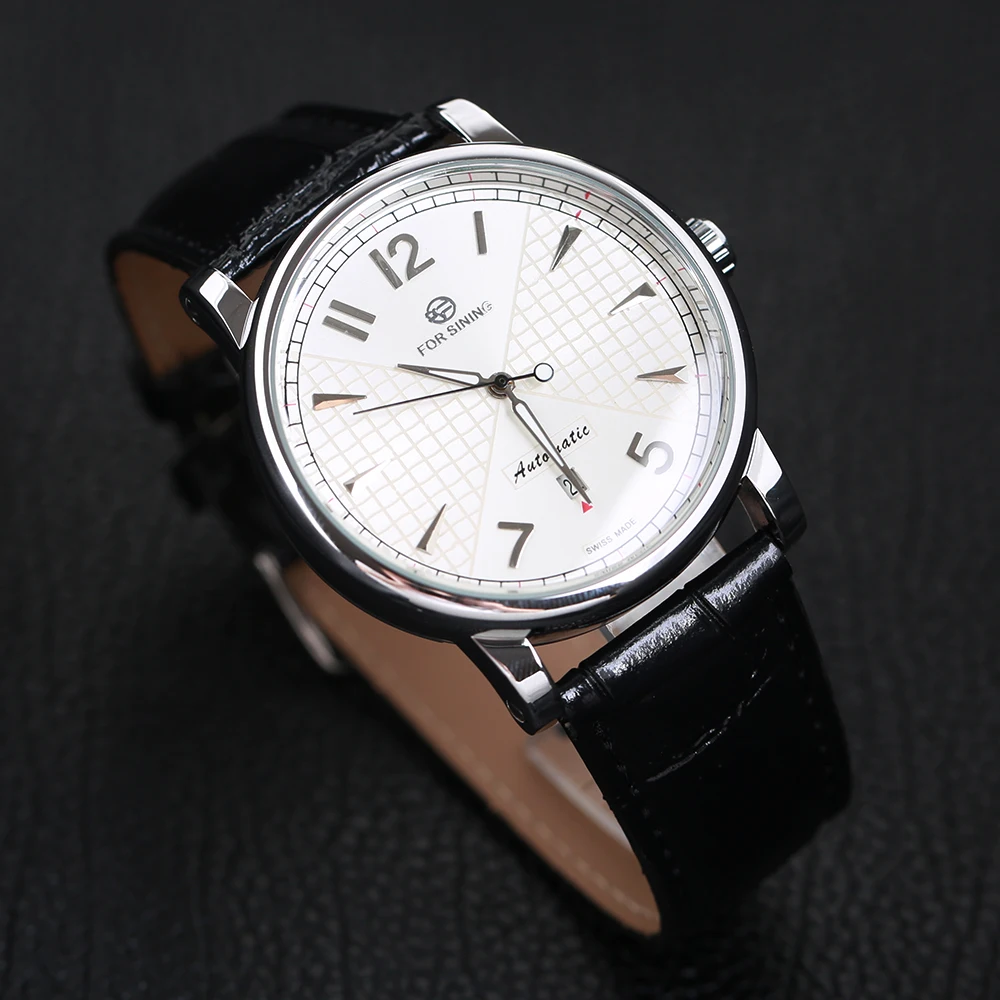 Часы наручные FORSINING Мужские механические модные брендовые Роскошные спортивные