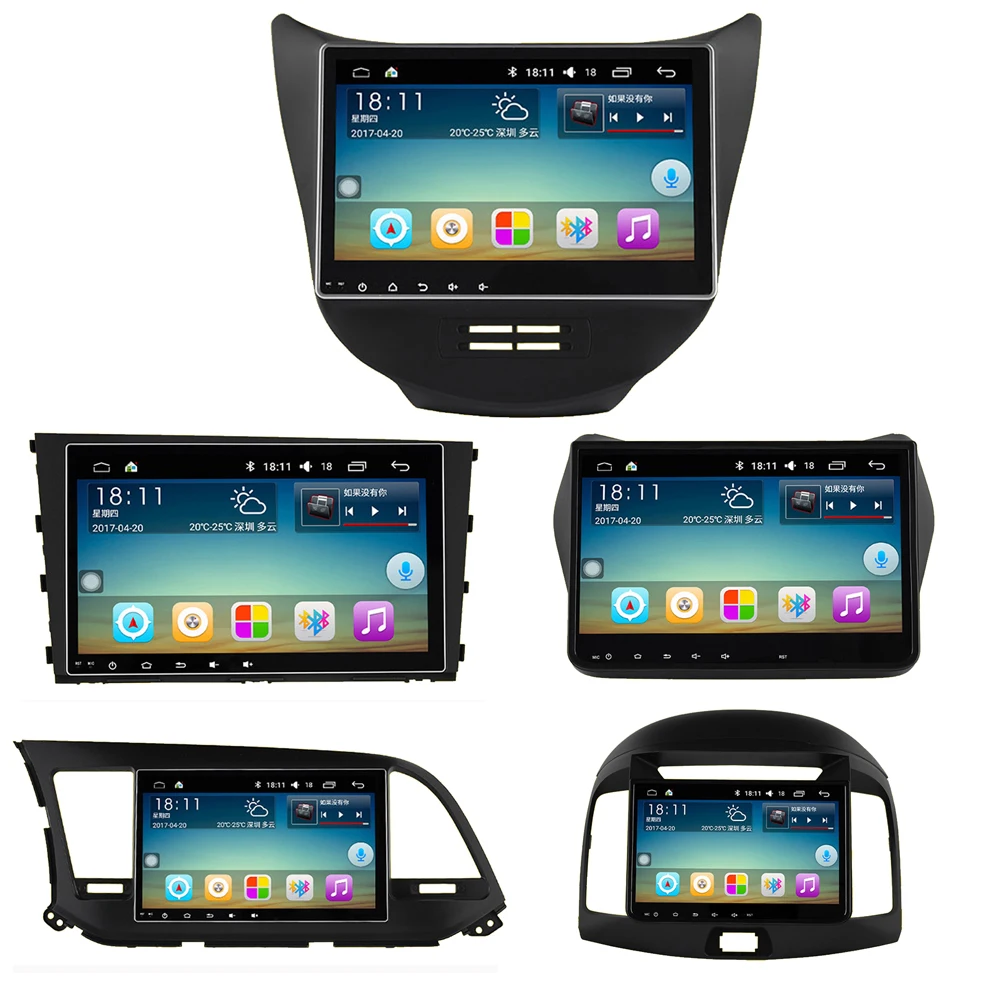 Panlelo для Hyundai Tucson 2008 автомобильное радио 2 din Android авто Elantra 2017 четырехъядерный Verna GPS