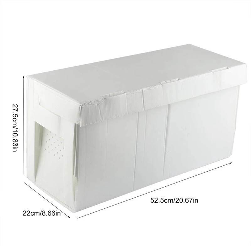 Качественный пластиковый ящик для пчеловодства легкий портативный