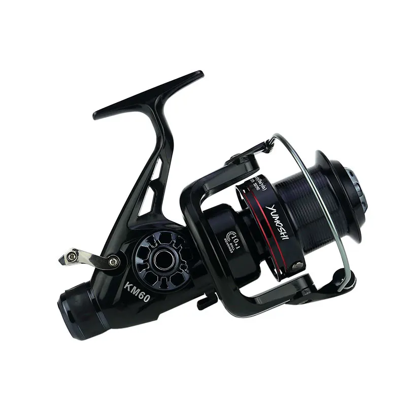Рыболовная катушка YUMOSHI Carp 12BB 5 2: 1 пресноводная/соленая двойной тормоз гладкая