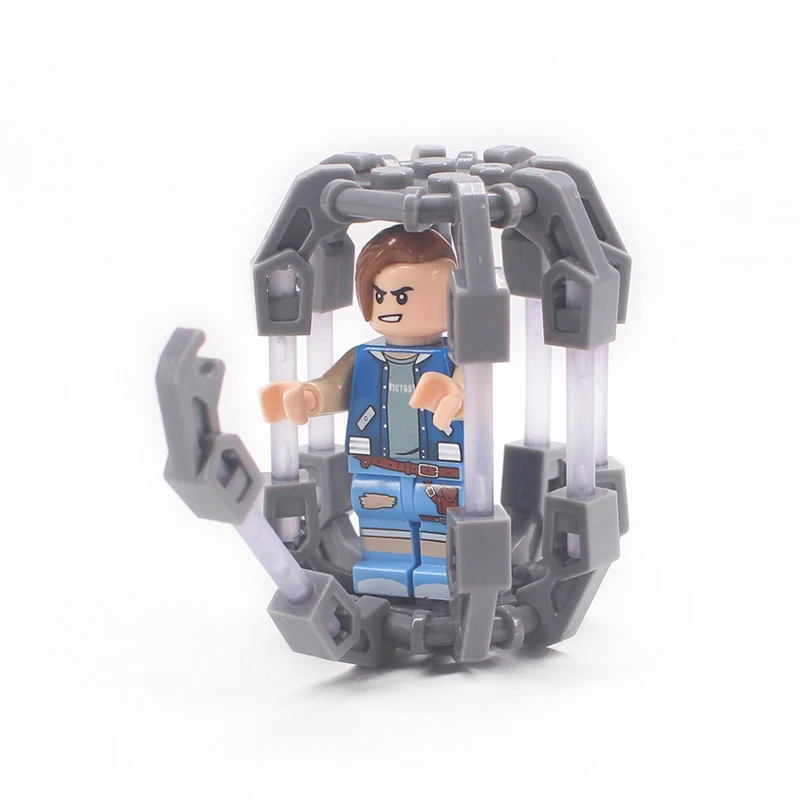 MOC оригинальность * тюрьма DIY светящиеся блоки кирпичи совместимые с детали для