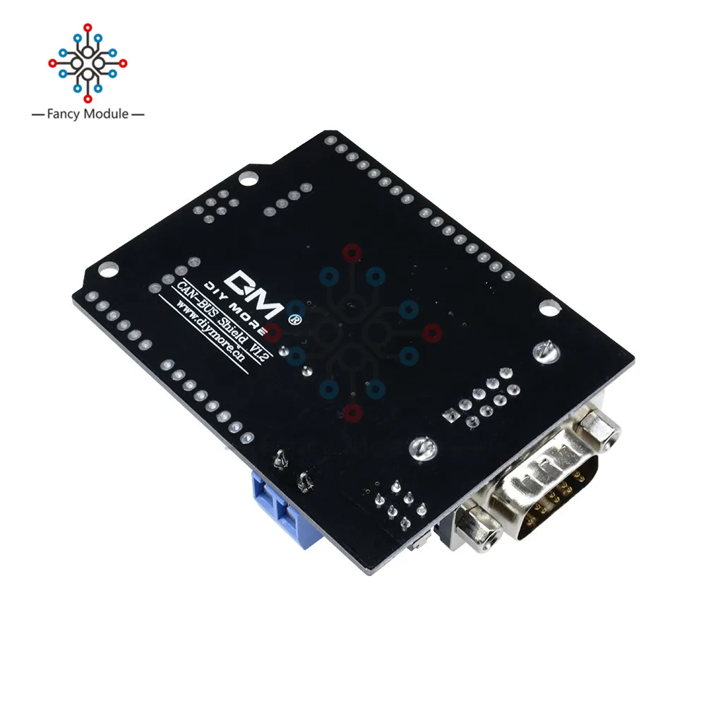 SPI MCP2515 EF02037 подключению CAN-шины щит контроллер SPI 9 контактов Стандартный Sub-D плата расширения Модуль DC 5 V-12 V высокоскоростной для Arduino
