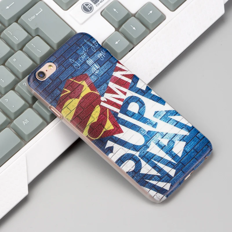 Чехол Marvel, Мстители, Супермен, чехол для iPhone X, 5S, 6, 6 S, 7, 8 Plus, паук Бэтмэн, Капитан Америка, чехол для телефона для iPhone 10