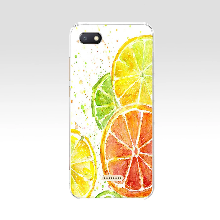 48 16 Xiaomi Redmi 6A case silicone cover 5.45" TPU Cartoon case on for Xiaomi redmi 6a redmi6a coque fundas phone bumper housing - Цвет: 48