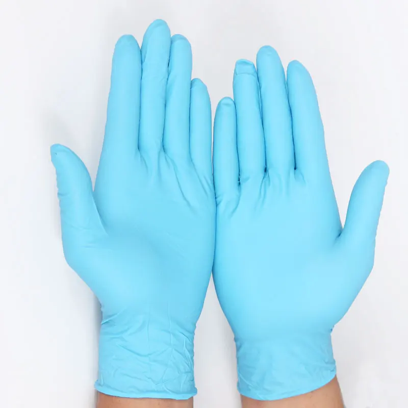 3 пары/партия для ремонта велосипеда перчатки 9 в Одноразовая Нитриловая Перчатка