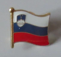 Lapel Pin Нашивки с вышивкой в виде национального флага и Металлический Нагрудный значок с флагом - Цвет: Lapel Pin