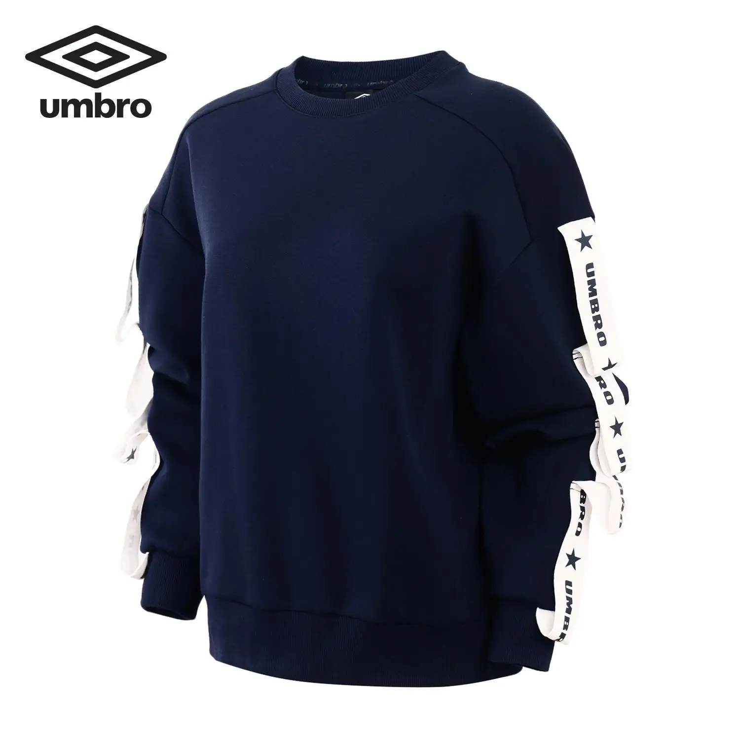 Umbro весенний женский дышащий свитер с круглым вырезом UI191AP2410 - Цвет: UI191AP2410-828