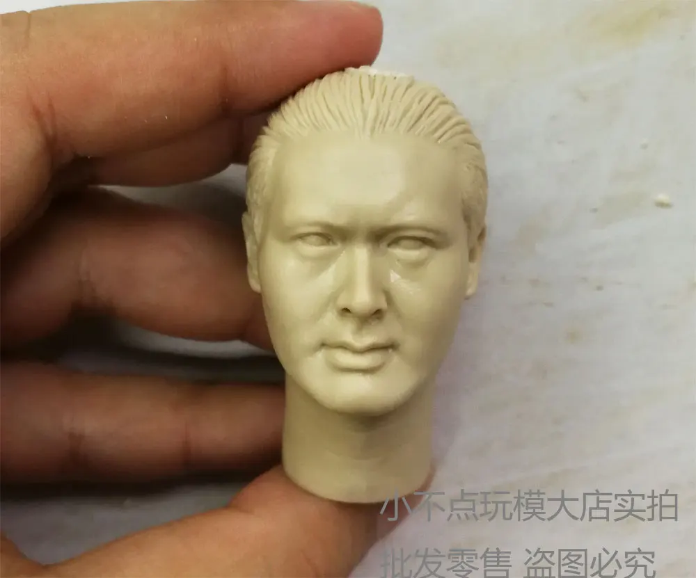 1/6 масштаб Бог геймеров Chow Yun пустая голова лепить неокрашенные|Игровые фигурки и