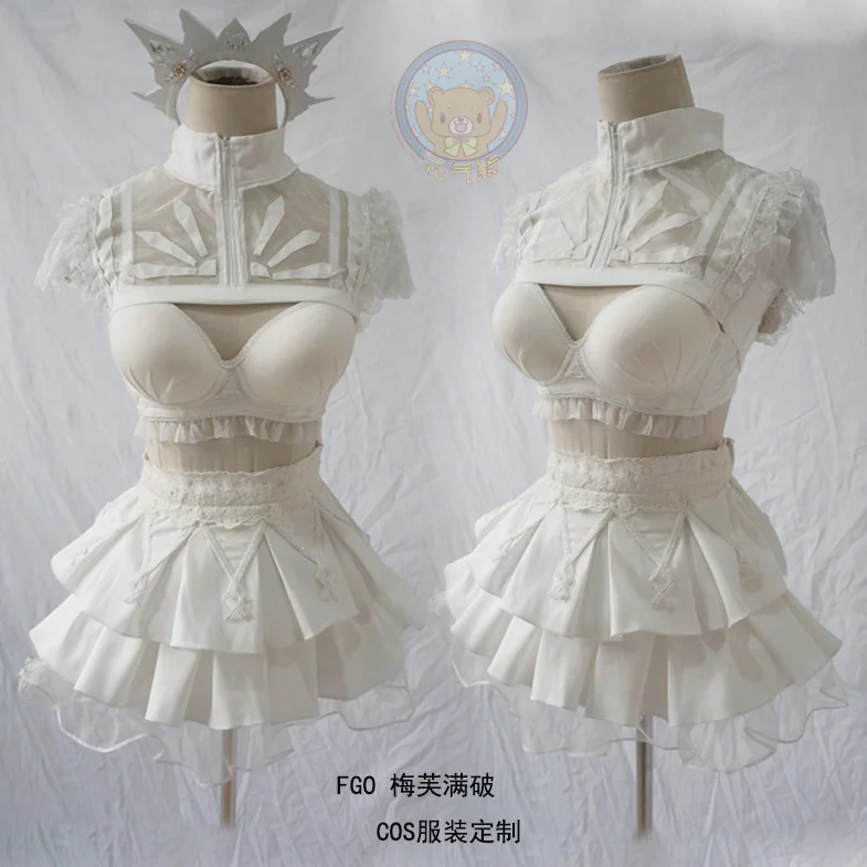 [На заказ] аниме Fate/Grand Order Medb горничная одежда Униформа платье Косплей Костюм