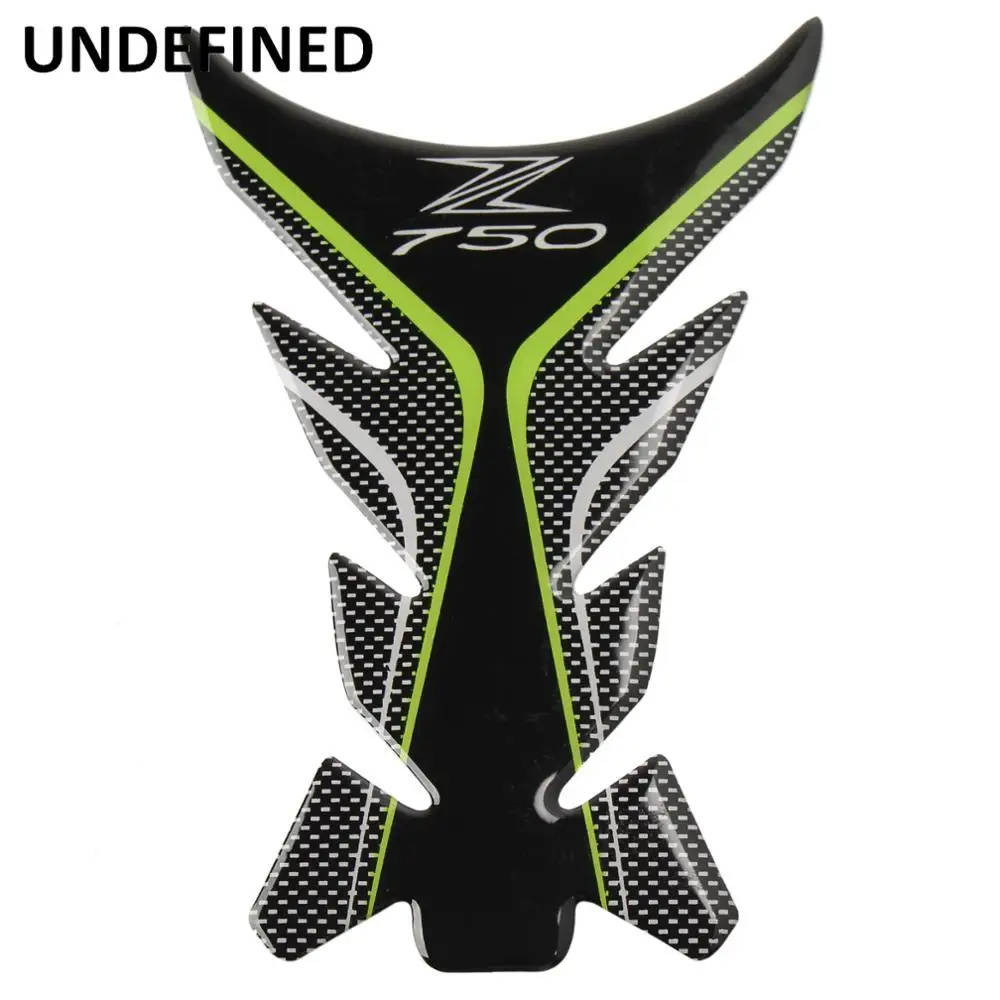 Определено для Kawasaki Z1000 Z900 Z750 Z650 Z 3D мотоциклетные Стикеры Fishbone топливного бака Pad Protector Наклейка Pegatinas Moto