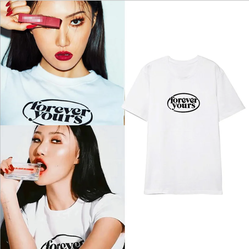 Летняя комбинированная одежда MAMAMOO из 100% хлопка An Hui футболка с короткими