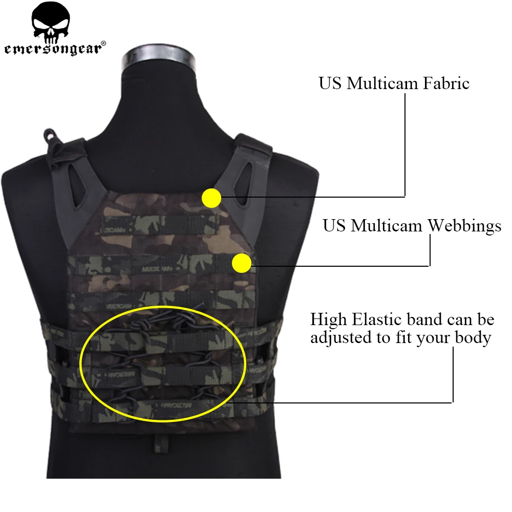 EMERSONGEAR JPC жилет Легкий MOLLE специальная пластина Перевозчик Охота легкий для