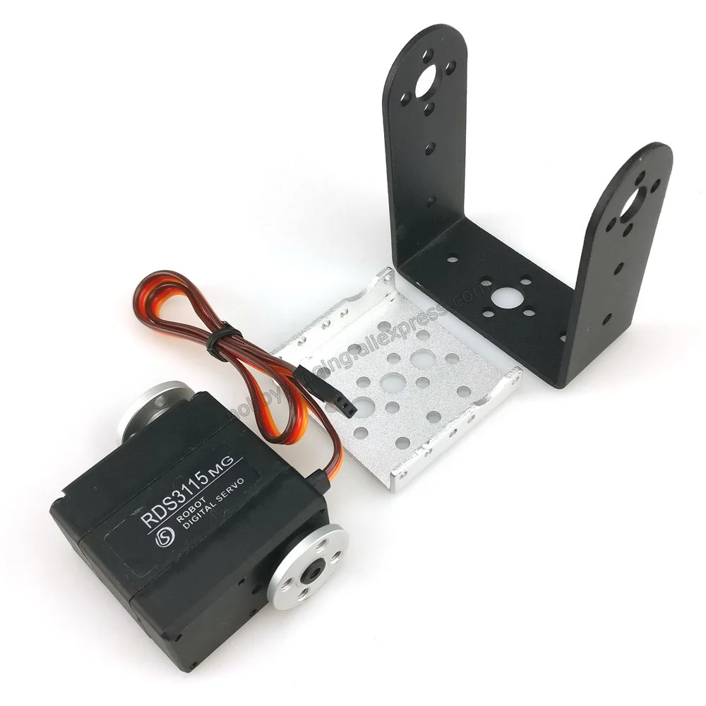 Robot Servo RDS3115/3120 Metal Gear Dual digital with Bracket kit-4 for Robotic arduino DIY 17-22kg/cm 180/270 degree | Игрушки и хобби