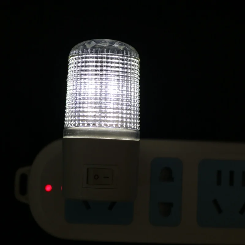 4 LEDs Wall Lamp EU Plug US Mounted Home Lighting 3W Emergency Light LED Night Energy-efficient Bedside | Лампы и освещение