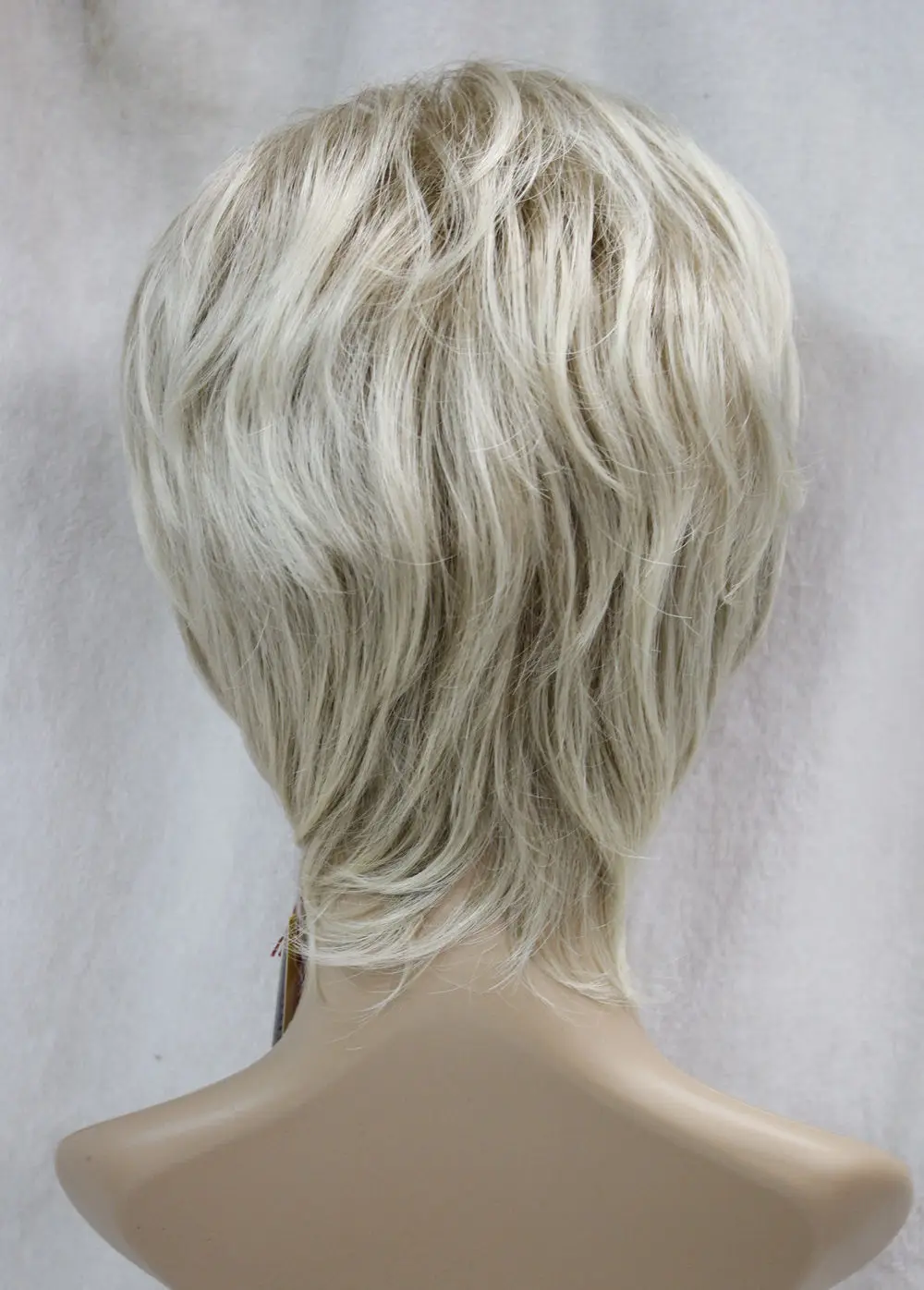 БУДЕТЕ Отлично Светло-Русый Смешанные Короткие Вьющиеся Женщины Дамы Daily парик