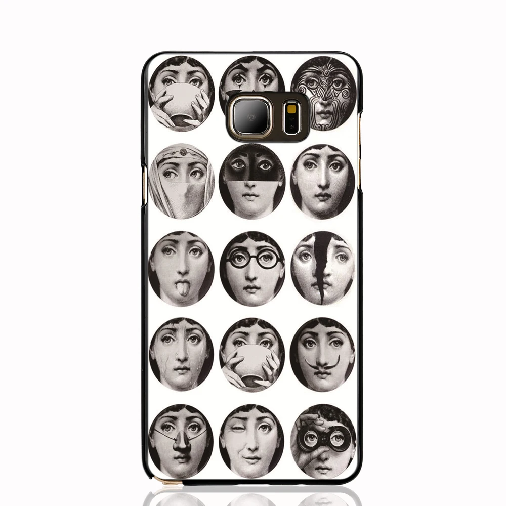 06128 Fornasetti лицо пластина сотовый телефон чехол для Samsung Galaxy примечание 3 4 5 E5 E7 ядро