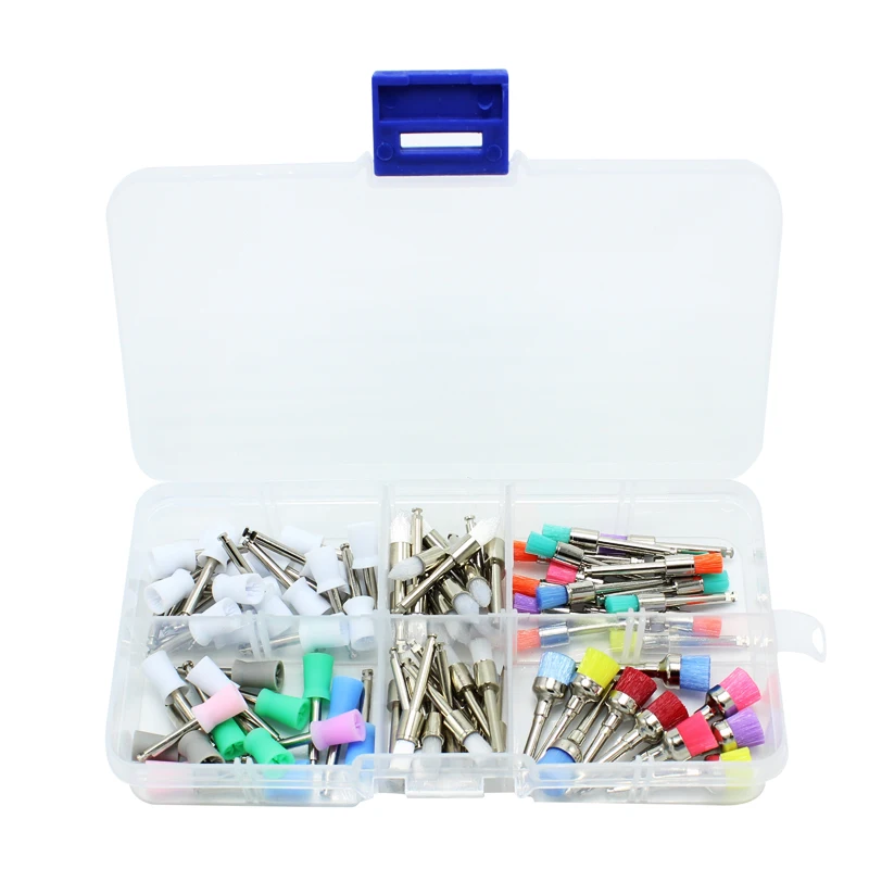 100 шт./компл. фильцы зуботехнические полировочные щетка для чистки