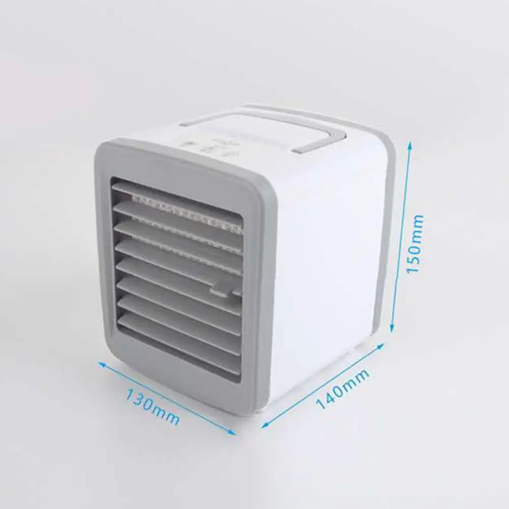 Mini USB Portable Air Conditioner Conditioning Humidifier Purifier 7 Colors Light Desktop Arctic Air Cooler Fan For Home Office