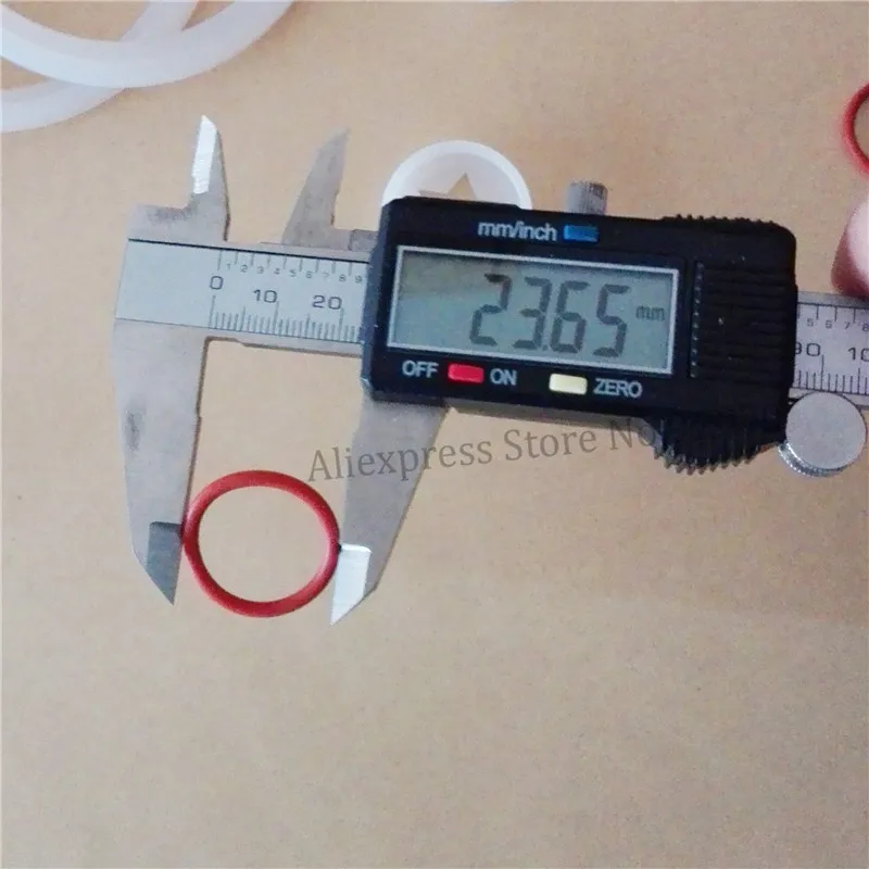 Уплотнительное кольцо Красного цвета для стержня клапана 2 шт. кольца в форме