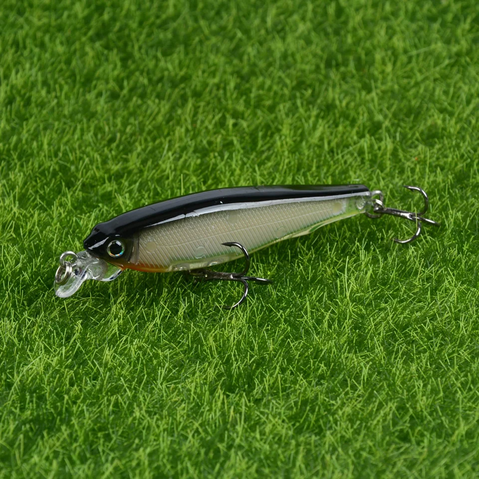 

New 1pcs Lifelike Minnow Fishing Lures 8cm/7.4g Hard Baits Artificial Make 5 Colors Available Bass Wobbler Fishing Tackle