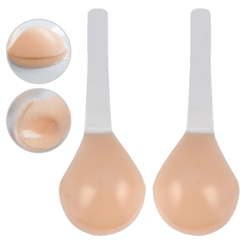 Для женщин Соска Силиконовая крышка подтягивающий Бюстгальтер Многоразовые
