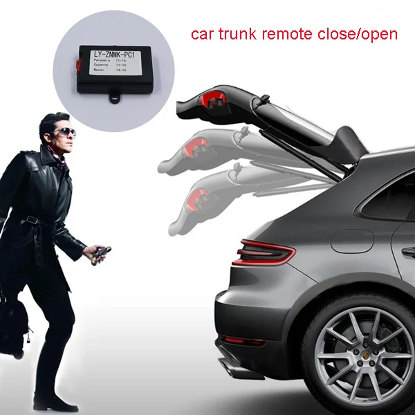 Car trunk closer/car window close/Folding Rear Mirror and Close Sunroof fit for Porsche Cayenne/Panamera/Macan by remote key |
