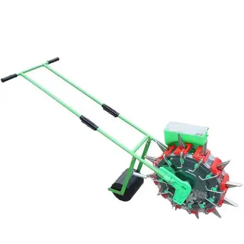 Hand Push Type Agricultural Planter Automatic Small Corn Peanut Vegetable Seeder Multi-function Rapeseed On-demand Device - Цвет: style1