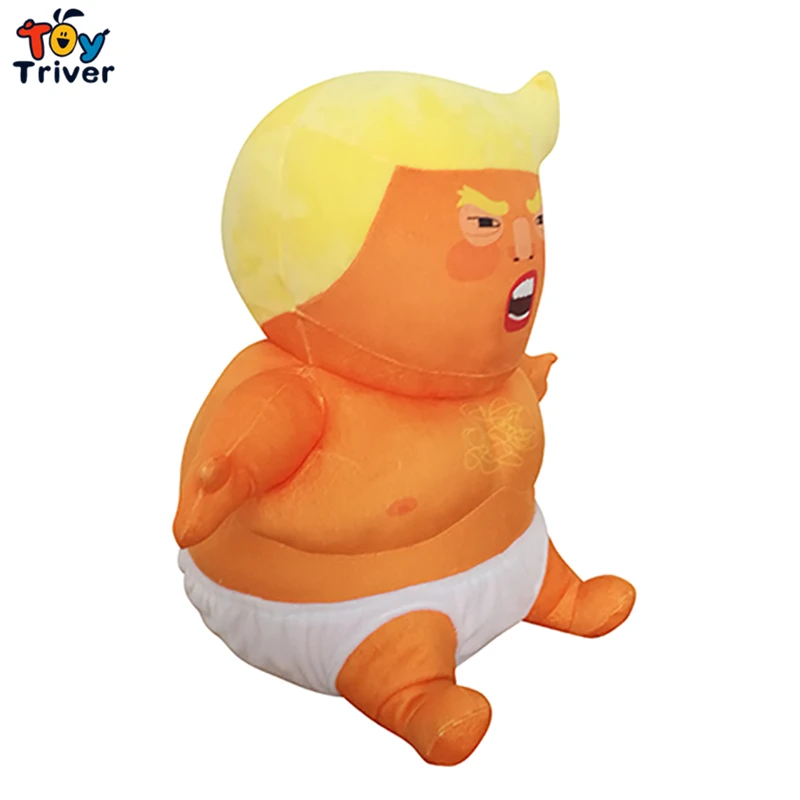 Дональд Трамп Плюшевые игрушки Мягкая кукла США президент смешная модель