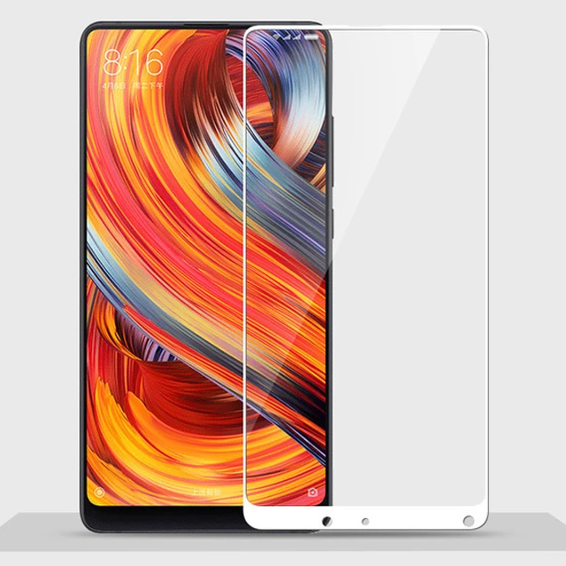 3D закаленное стекло для Xiaomi Mi Mix 2 Полное покрытие экрана Взрывозащищенная