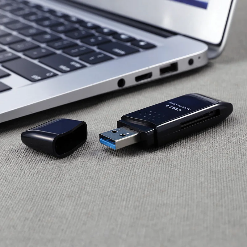 Многофункциональный кардридер Мини Портативный USB3.0 порт высокоскоростной 2 в 1 кардридер для SD TF Micro SD карты настольный ноутбук ПК