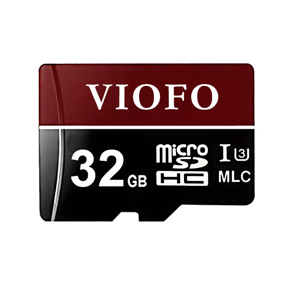 32GB Automotive electronic accessories VIOFO 128GB/64GB/32GB Professional High Endurance MLC Memory Card UHS-3 With Adapter - Название цвета: 32GB