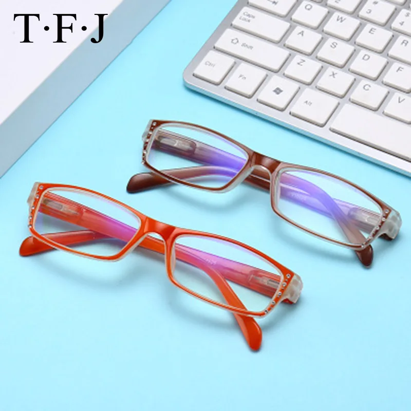 Синие линзы из смолы очки для чтения мужские дальнозоркости ультралегкие