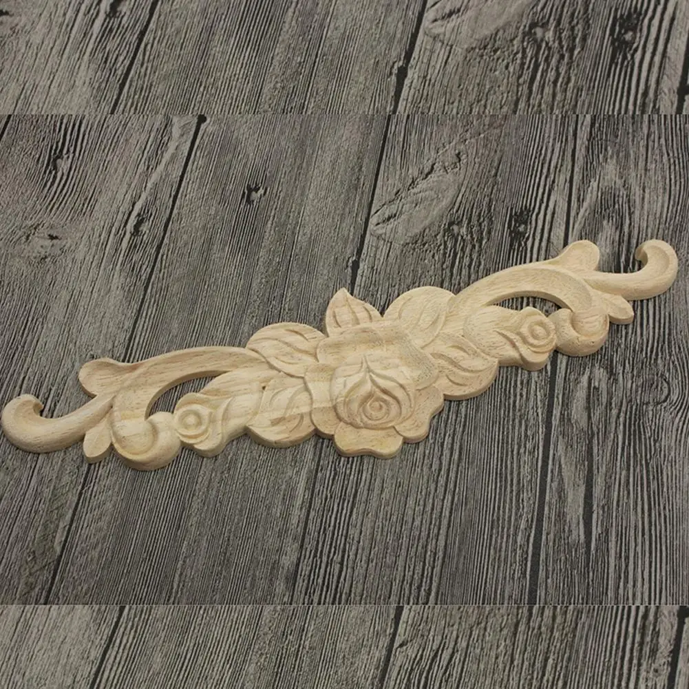 LumiParty Woodcarving Decal Rubber Wood Engrave Onlay Applique Craft Home Elegant Gifts-30 | Дом и сад