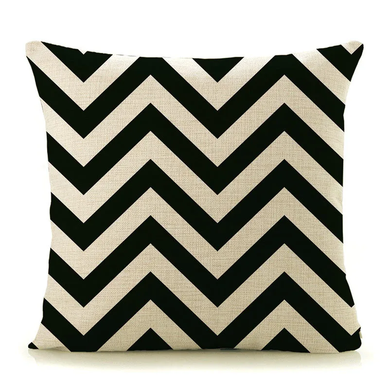 Тщательно отобранный фотофоны шеврон зигзаг с геометрическими узорами подушка