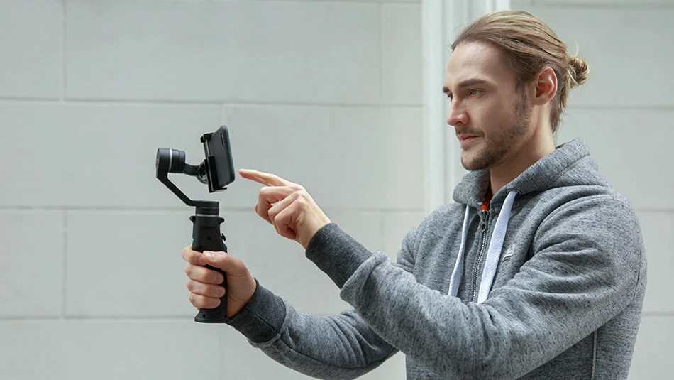 Funsnap Capture 3 оси ручной смартфон Gimbal Gopro стабилизатор для iPhone Xs Max XR Piexl Gopro 7 6 5 Y EKEN H9