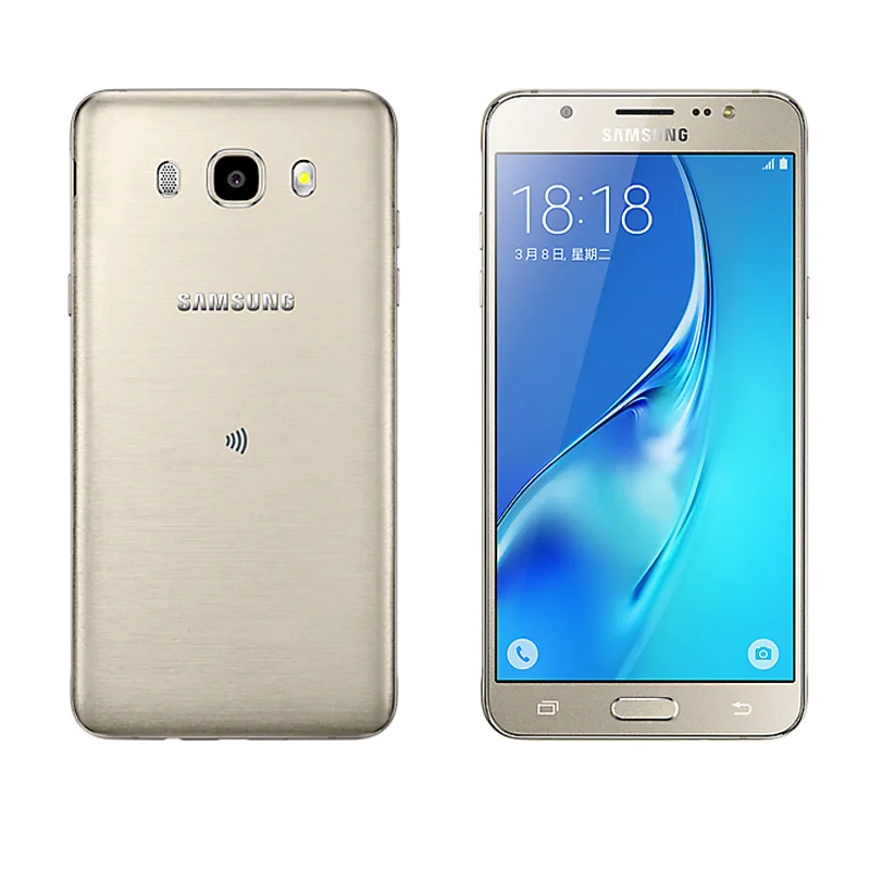 Оригинал Samsung Galaxy J5108 мобильный телефон J5 ( 2016) 4 аппарат не привязан к оператору