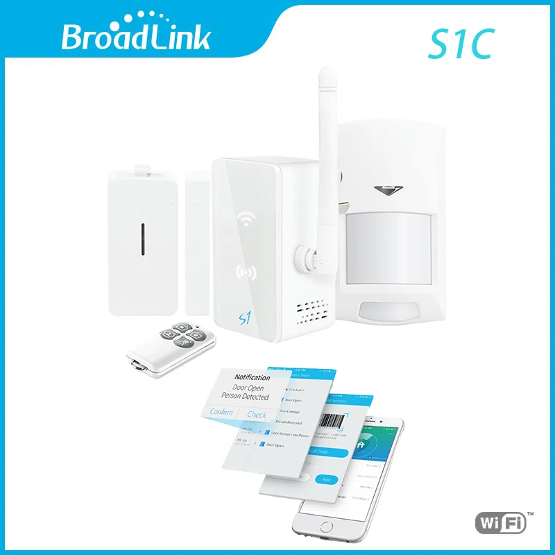 2016 новое поступление Broadlink s1c smartone сигнализации и безопасности комплект для Умный