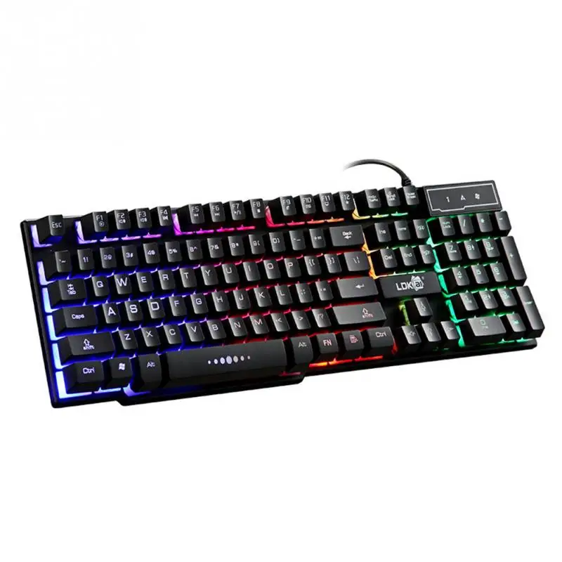 R260 Russo Tastiera игровой металло 104 Tasti ритмизированные Meccanica retroilluminata проводной Tastiere USB