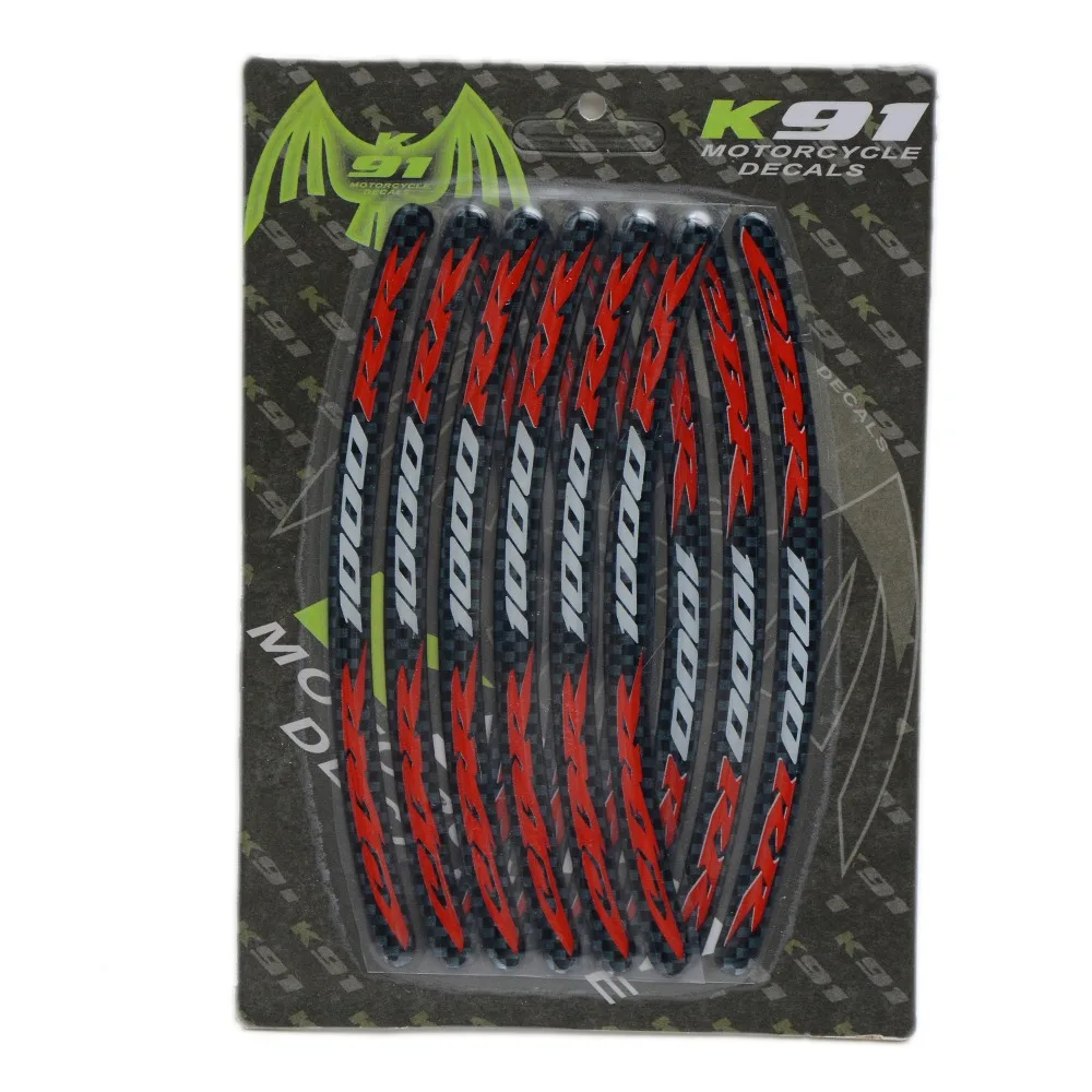 Светоотражающие наклейки на колеса мотоцикла декоративные переводные детали