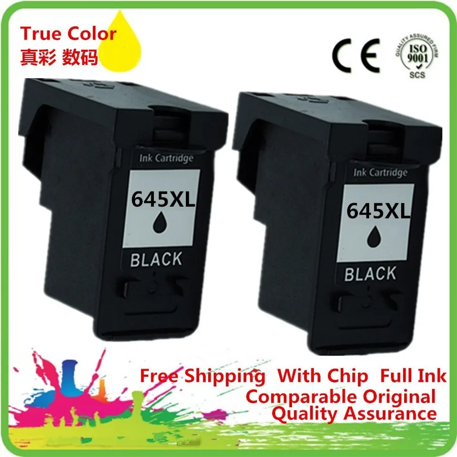 Чернильный картридж для принтера тонер Canon PG-645 PG-645XL PG 645 645XL PG645 PG645XL Pixma iP2850 MG2450 MG2455