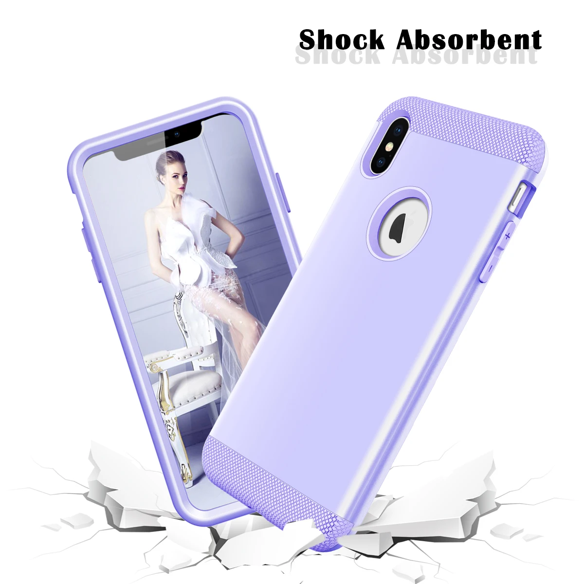Ударопрочный защитный чехол для Apple iPhone XR Xs Max 8/8 Plus ультратонкий гибридный