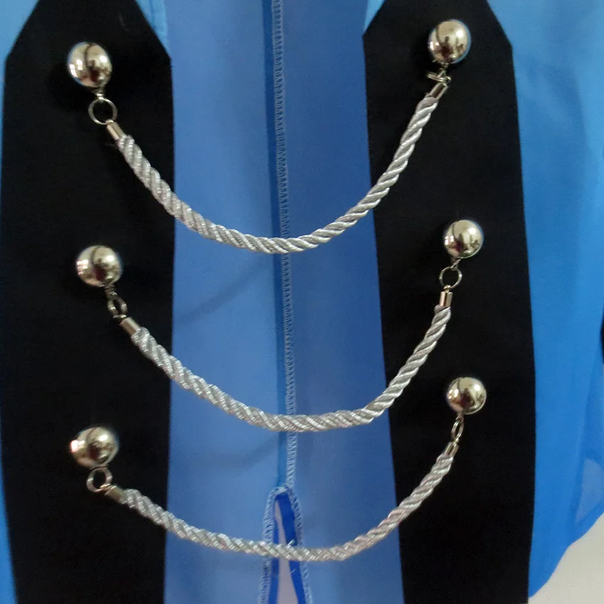 Yuri on Ice Katsuki новая синяя спортивная одежда косплей Юри! На ледяной костюм на заказ