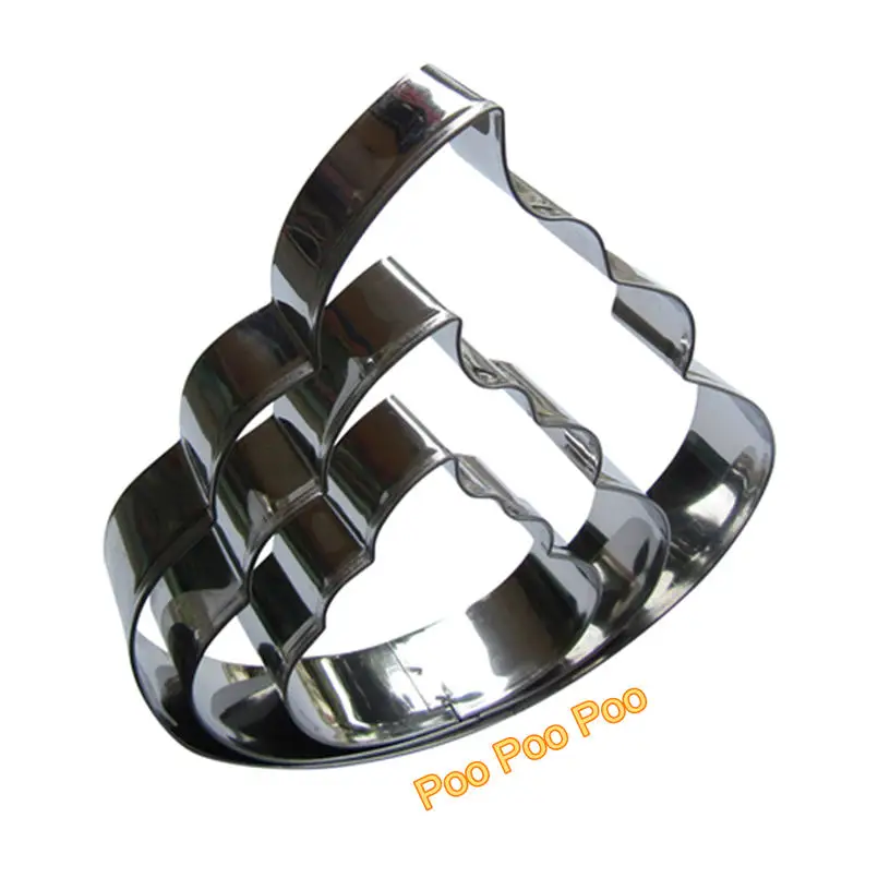 Набор для украшения торта набор инструментов золотистого цвета в форме кувшина 3