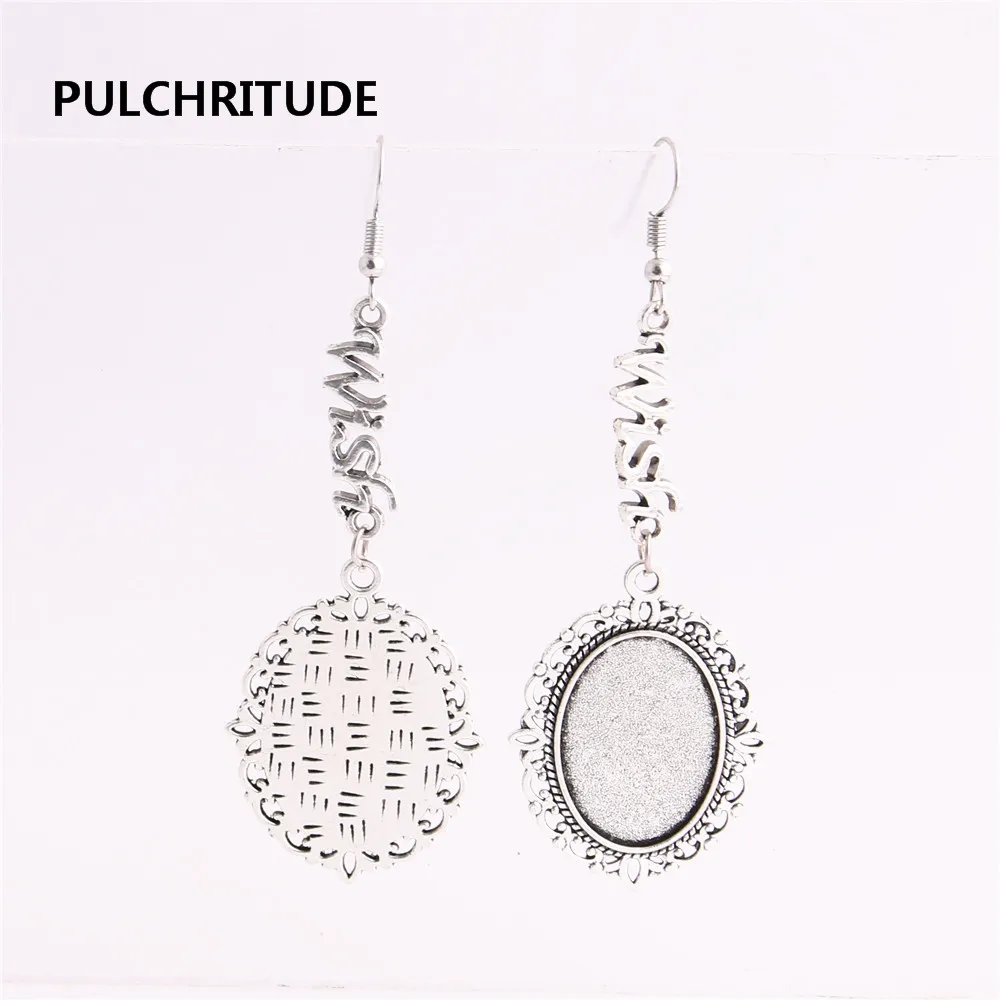 12 шт./лот подвеска в виде кабошона из металлического сплава и цинка для