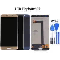 100 test tracking for elephone s7 monolithic lcd touch screen digitizer components new 5 5 inch black blue gold