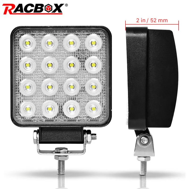 Светодиодный прожектор 4 дюйма 48 Вт 2 шт.|bar bar|bar led 12vbar |