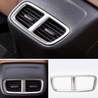 for opel insignia 2017 2018 2019 car styling stainless steel car back rear air condition outlet vent frame cover trim