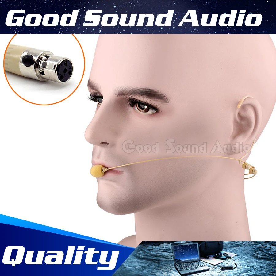 

5Pcs Genuine Original Mini XLR TA4F 4Pin Connector Plug Headworn Headset Microphone Mic For SHURE Wireless BodyPack Transmitter