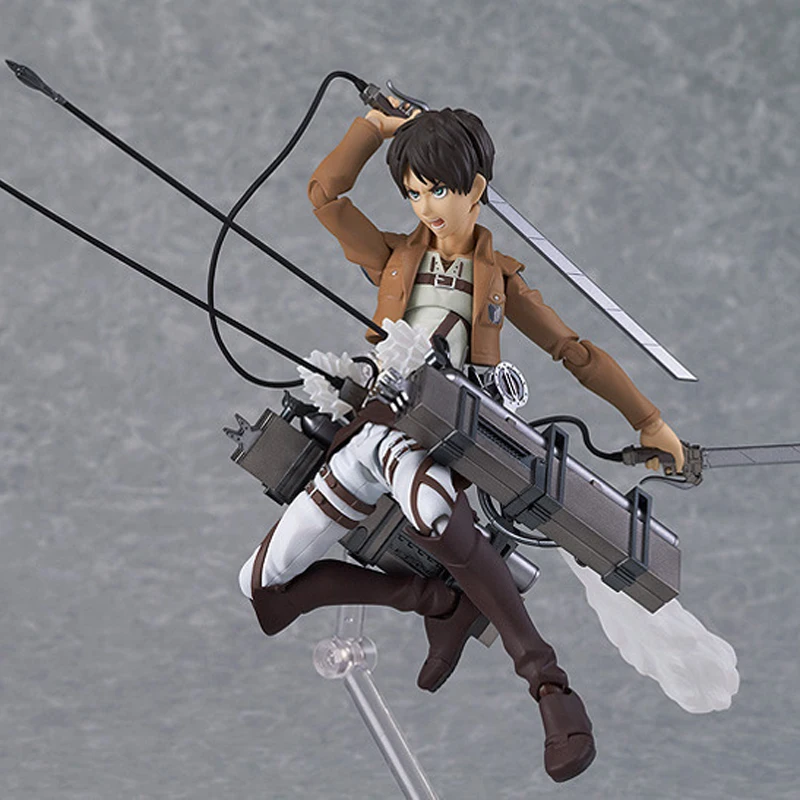 14 см аниме атака на фигурка Титан Shingeki no Kyojin Eren Jaeger фигма ПВХ фигурку
