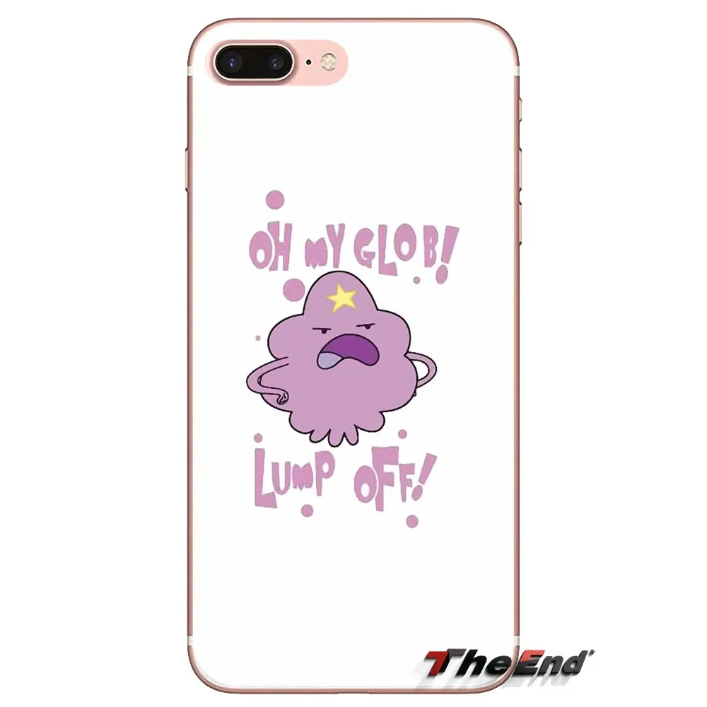 TPU Transparent Covers Adventure Time Lumpy Space Princess For iPod Touch Apple iPhone 4 4S 5 5S SE 5C 6 6S 7 8 X XR XS Plus MAX |